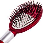 Ingrijire personala si Cosmetice - Ingrijire personala - Ingrijire par - Perii de par si piepteni - Perie par, ovala, plastic, rosu, antiderapant - Infinity.ro
