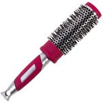 Ingrijire personala si Cosmetice - Ingrijire personala - Ingrijire par - Perii de par si piepteni - Perie coafat ceramica, fucsia, diametru 3.5 cm - Infinity.ro
