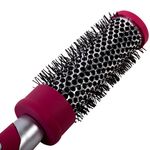 Ingrijire personala si Cosmetice - Ingrijire personala - Ingrijire par - Perii de par si piepteni - Perie coafat ceramica, fucsia, diametru 3.5 cm - Infinity.ro