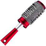 Ingrijire personala si Cosmetice - Ingrijire personala - Ingrijire par - Perii de par si piepteni - Perie par ceramica, model bordo, diametru 4.5cm - Infinity.ro