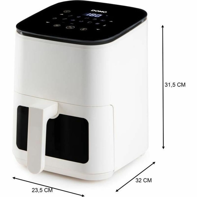 Electronice si Electrocasnice - Electrocasnice bucatarie - Aparate de gatit & desert - Friteuze - Friteuza Domo Deli-fryer DO541FR, 3,5 L, 1350 W - Infinity.ro