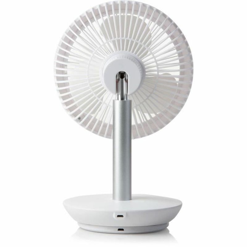 Electronice si Electrocasnice - Climatizare si sisteme de incalzire - Aparate racire aer - Ventilatoare - Mini ventilator portabil cu 4 viteze DO8147, 25 W, baterie cu alimentare prin USB - Infinity.ro