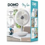 Electronice si Electrocasnice - Climatizare si sisteme de incalzire - Aparate racire aer - Ventilatoare - Mini ventilator portabil cu 4 viteze DO8147, 25 W, baterie cu alimentare prin USB - Infinity.ro
