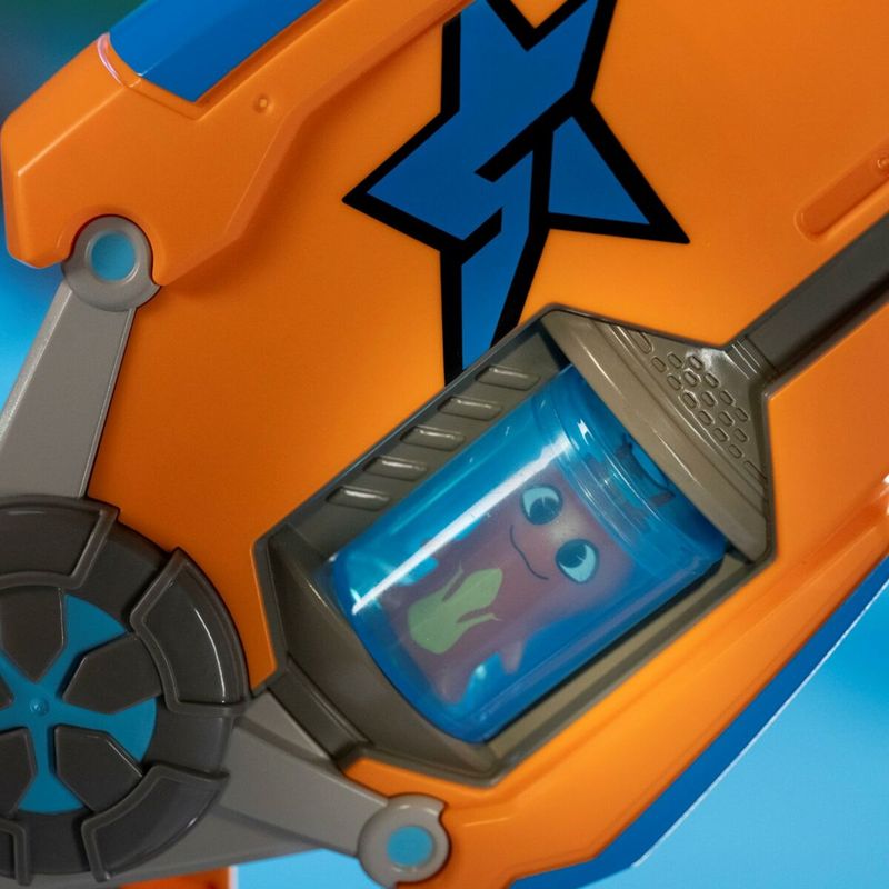 Jucarii, Copii si Bebe - Jucarii si jocuri - Jucarii de rol - Arme de jucarie - Pistol cu Sageti Bizak Slugterra Eli'S Megamorph Blaster Portocaliu - Infinity.ro