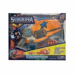 Jucarii, Copii si Bebe - Jucarii si jocuri - Jucarii de rol - Arme de jucarie - Pistol cu Sageti Bizak Slugterra Eli'S Megamorph Blaster Portocaliu - Infinity.ro