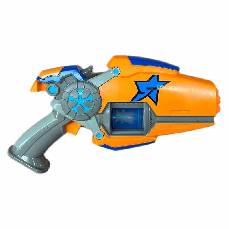 Jucarii, Copii si Bebe - Jucarii si jocuri - Jucarii de rol - Arme de jucarie - Pistol cu Sageti Bizak Slugterra Eli'S Megamorph Blaster Portocaliu - Infinity.ro