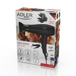 Ingrijire personala si Cosmetice - Aparate & accesorii ingrijire personala - Hair styling - Uscatoare de par - Uscator de par Adler AD 2267, 2100 W, difuzor - Infinity.ro