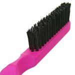 Ingrijire personala si Cosmetice - Ingrijire personala - Ingrijire par - Perii de par si piepteni - Pieptene coafor, tapat, plastic, lungime 22cm, culoare fuchsia - Infinity.ro