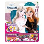 Jucarii, Copii si Bebe - Jucarii si jocuri - Jucarii & jocuri educative - Seturi pictura si desen - Set colorat as, giga block, 5 in 1, multicolor, 35 x 1 x 42cm, frozen - Infinity.ro