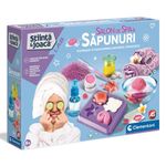 Jucarii, Copii si Bebe - Jucarii si jocuri - Jucarii & jocuri educative - Seturi de artizanat - Set creativ clementoni, salon de spa si sapunuri, multicolor, varsta recomandata 8+ ani - Infinity.ro