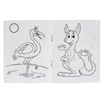 Carti si Birotica - Carti - Carti pentru copii - Carti de colorat - Carte de colorat, model animale, dimensiune 10.5 x 13.5cm, 8 file, multicolor - Infinity.ro