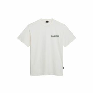 Tricou cu Maneca Scurta Barbati Napapjiri S-Gouin  Alb