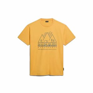 Tricou cu Maneca Scurta Barbati Napapjiri S-Faber Auriu*