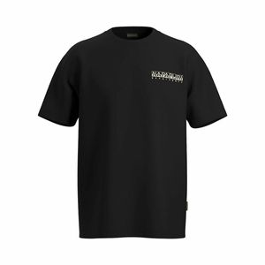 Tricou cu Maneca Scurta Barbati Napapjiri S-Gouin  Negru