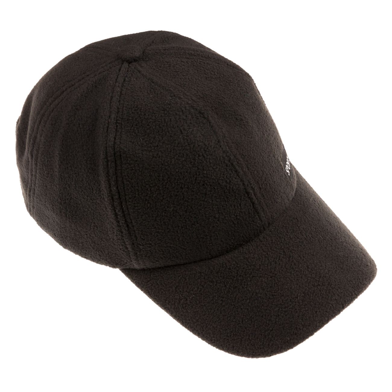 Sapca barbati fleece, vinieta metalica "sports", marime 59, negru