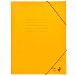 Carti si Birotica - Birotica - Accesorii de birou - Mape si dosare - Mapa hartie, office style, dimensiuni 25.5 x 34.5 cm, culoare galben, elastic - Infinity.ro