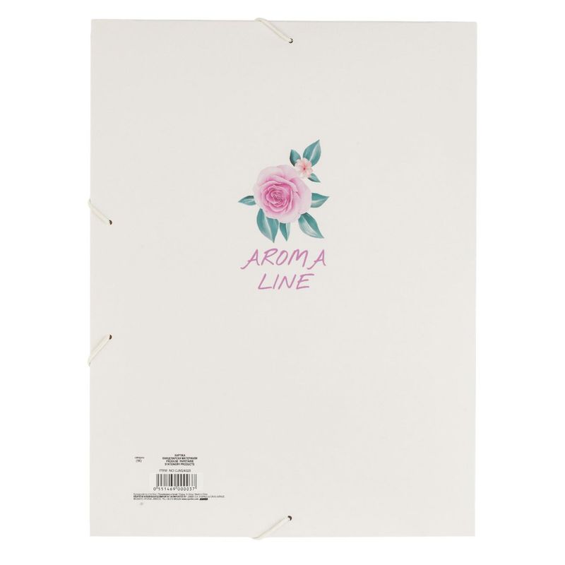 Carti si Birotica - Birotica - Accesorii de birou - Mape si dosare - Mapa carton aroma line, model trandafiri, culoare ecru, dimensiune 24 x 31cm, aroma delicata de trandafiri - Infinity.ro