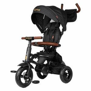 Carucior de plimbat bebe Ocio Trends New Rito Star Deluxe Triciclu Negru