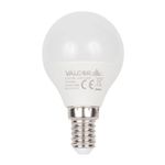 Casa si Gradina - Corpuri si surse de iluminat - Becuri si tuburi neon - Becuri - Bec LED sferic G45 E14 6W lumina calda LC 3000K Valcor VLC11005 - Infinity.ro