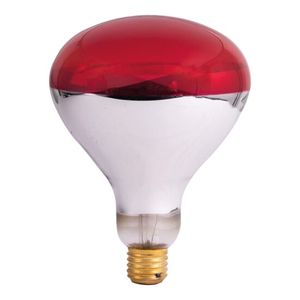 Bec Infrarosu R125 150W E27 rosu