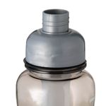 Casa si Gradina - Bucatarie si vesela - Cani si pahare - Sticle - Sticla apa sport, model cu acumulator de gheata, capacitate 600ml, negru transparent, plastic - Infinity.ro