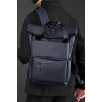 Sport si Outdoor - Articole de voiaj - Rucsacuri - Rucsac multifunctional, laptop, impermeabil, office, business, albastru inchis OBRALIX - Infinity.ro