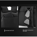 Sport si Outdoor - Articole de voiaj - Rucsacuri - Rucsac multifunctional, laptop, impermeabil, office, business, albastru inchis OBRALIX - Infinity.ro
