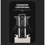 Sport si Outdoor - Articole de voiaj - Rucsacuri - Rucsac multifunctional, laptop, impermeabil, office, business, albastru inchis OBRALIX - Infinity.ro