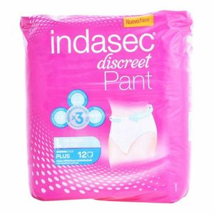 Scutece pentru Incontinenta Pant Plus Talla Grande Indasec 3821862 (12 uds)