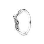 Fashion, accesorii si bijuterii - Femei - Bijuterii femei - Inele femei - Inel Dama Pandora LEAF PAVE - RING - SIZE 52 - Infinity.ro