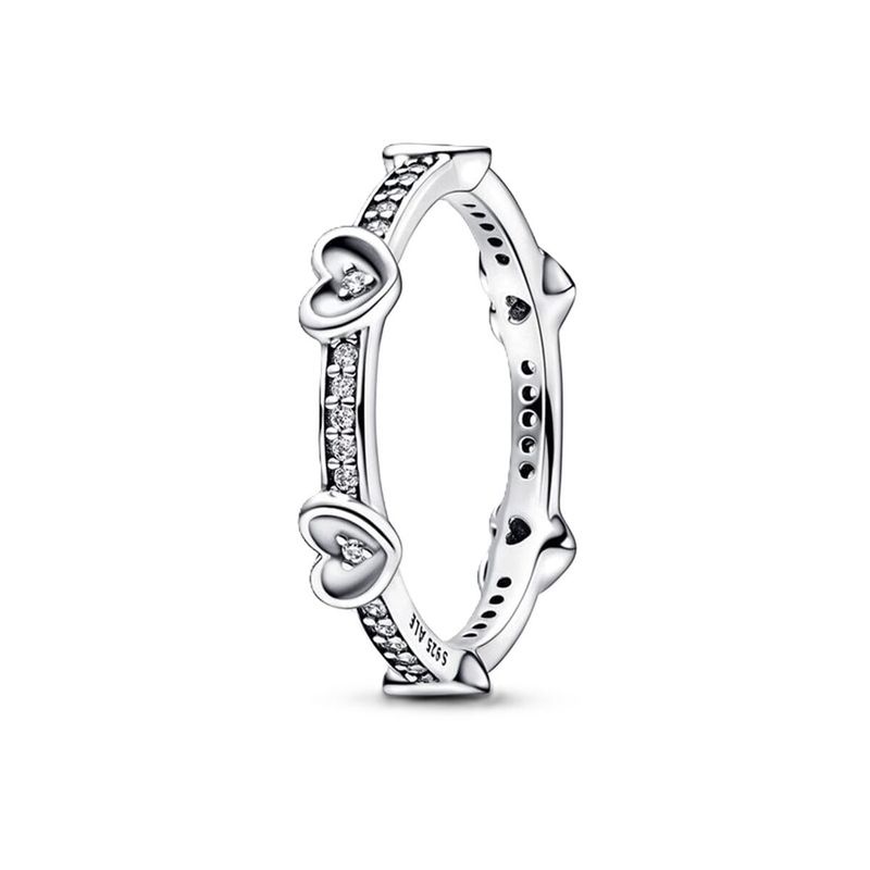 Fashion, accesorii si bijuterii - Femei - Bijuterii femei - Inele femei - Inel Dama Pandora RADIANT SPARKLING HEARTS - RING - SIZE 50 - Infinity.ro