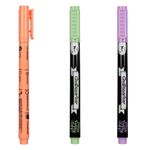 Carti si Birotica - Birotica - Instrumente de scris - Markere si carioci - Set marker creta lichida, chalkmarker, 3 bucati, culori pastel, varf 1mm, multicolor - Infinity.ro