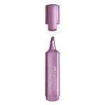 Carti si Birotica - Birotica - Instrumente de scris - Markere si carioci - Evidentiator faber castell, brilliant ruby, efect metalic, culoare mov - Infinity.ro