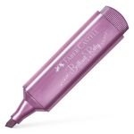 Carti si Birotica - Birotica - Instrumente de scris - Markere si carioci - Evidentiator faber castell, brilliant ruby, efect metalic, culoare mov - Infinity.ro