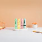 Carti si Birotica - Birotica - Instrumente de scris - Markere si carioci - Evidentiator bic marking, varf lat, culoare roz pastel - Infinity.ro