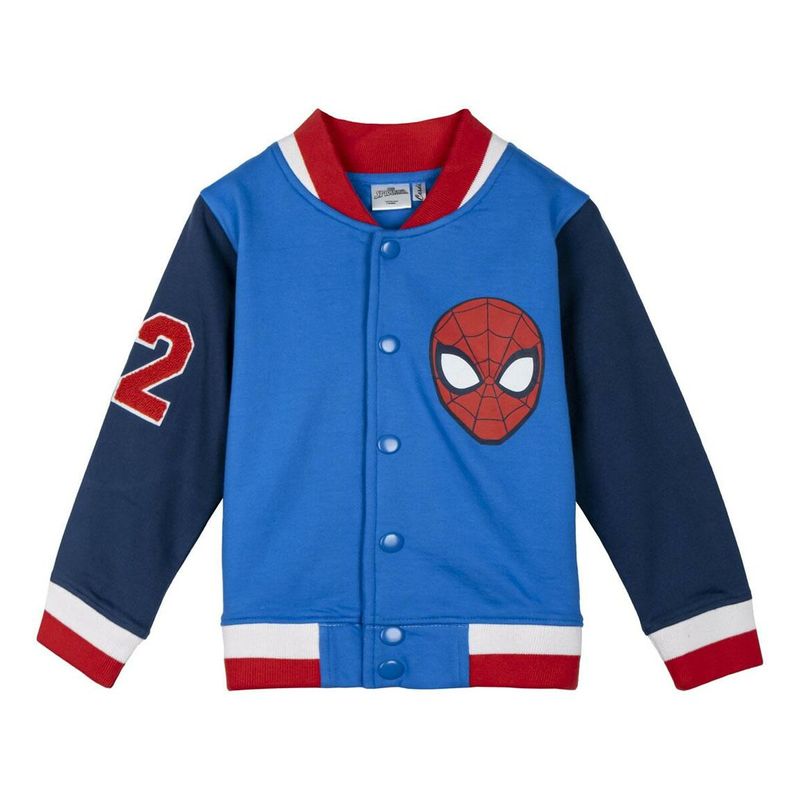 Fashion, accesorii si bijuterii - Copii - Imbracaminte copii - Jachete si geci copii - Vesta Infantil Spider-Man Albastru,  4 Ani - Infinity.ro