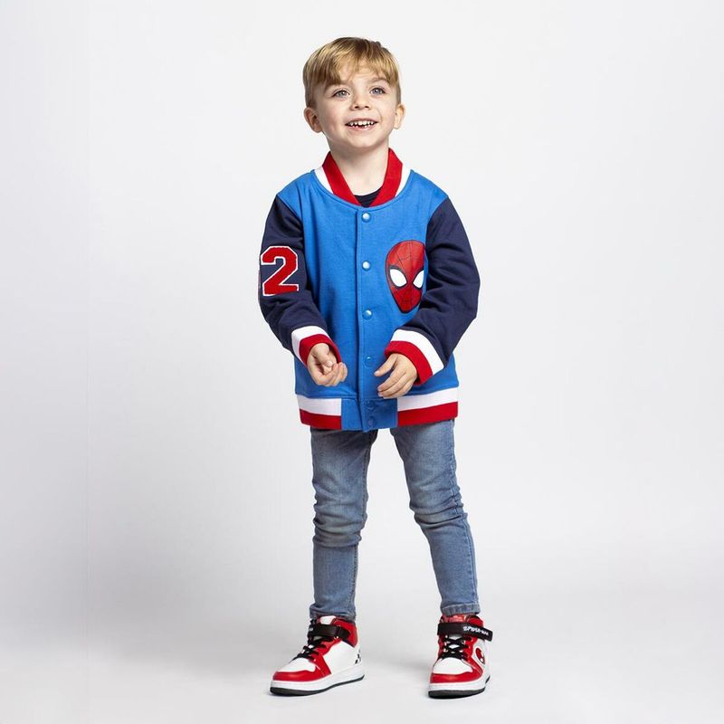 Fashion, accesorii si bijuterii - Copii - Imbracaminte copii - Jachete si geci copii - Vesta Infantil Spider-Man Albastru,  4 Ani - Infinity.ro