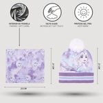 Fashion, accesorii si bijuterii - Copii - Accesorii copii - Caciuli si palarii copii - Set pentru copii, cu caciula, manusi, guler si cutie cadou, personaj Frozen, Cerda - Infinity.ro