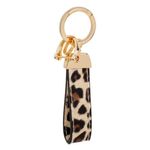 Fashion, accesorii si bijuterii - Femei - Accesorii femei - Alte accesorii femei - Breloc femei, leopard, inel metalic, multicolor, 12.5cm - Infinity.ro