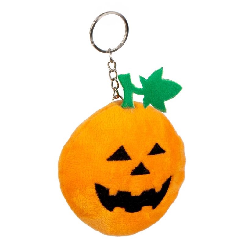 Fashion, accesorii si bijuterii - Copii - Accesorii copii - Alte accesorii copii - Breloc plus halloween, model dovleac, culoare portocaliu, dimensiuni 13cm - Infinity.ro