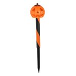 Casa si Gradina - Corpuri si surse de iluminat - Iluminat exterior - Felinare - Felinar solar de gradina, halloween, set 2 bucati, craniu si dovleac, multicolor, 35.5cm - Infinity.ro