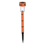 Casa si Gradina - Corpuri si surse de iluminat - Iluminat exterior - Felinare - Felinar solar halloween, 2 modele, culoare negru si portocaliu, inaltime 36cm, plastic - Infinity.ro