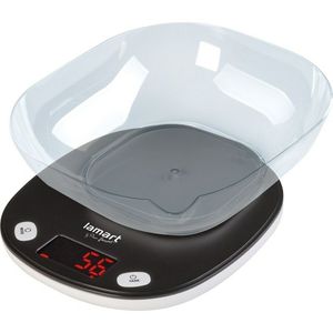 cantarul de bucatarie Lamart LT7069 Negru 5 kg 1 L