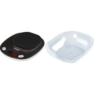 cantarul de bucatarie Lamart LT7069 Negru 5 kg 1 L