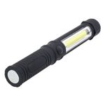Casa si Gradina/Corpuri si surse de iluminat/Iluminat exterior/Lanterne - Lanterna led cob, abs, 16.5cm, magnetica si cu clips, baterii incluse - Infinity.ro