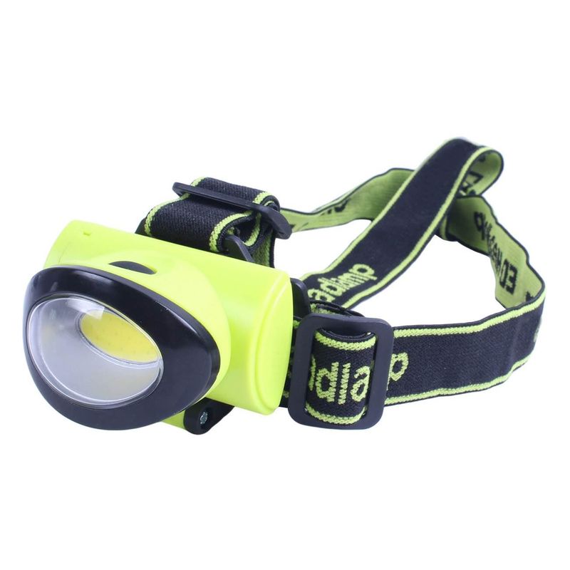 Casa si Gradina - Corpuri si surse de iluminat - Iluminat exterior - Lanterne - Lanterna cap led, 220 lumens, reglabila, verde lime/negru, 7 x 4 x 5cm - Infinity.ro