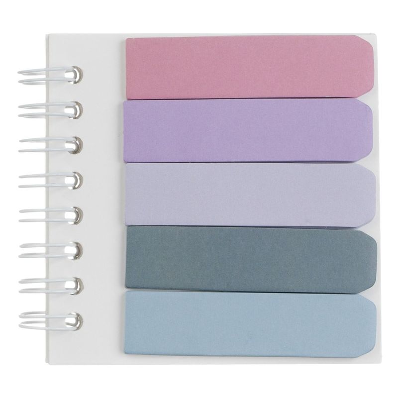 Carti si Birotica - Papetarie - Notite autoadezive - Set notite adezive, multicolor, bloc cu spirala, dimensiuni 8 x 8cm, 180 file - Infinity.ro