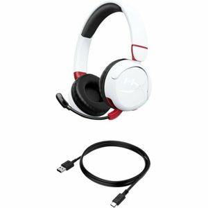 Casti cu Microfon Gaming Hyperx Cloud Mini Alb Infantil