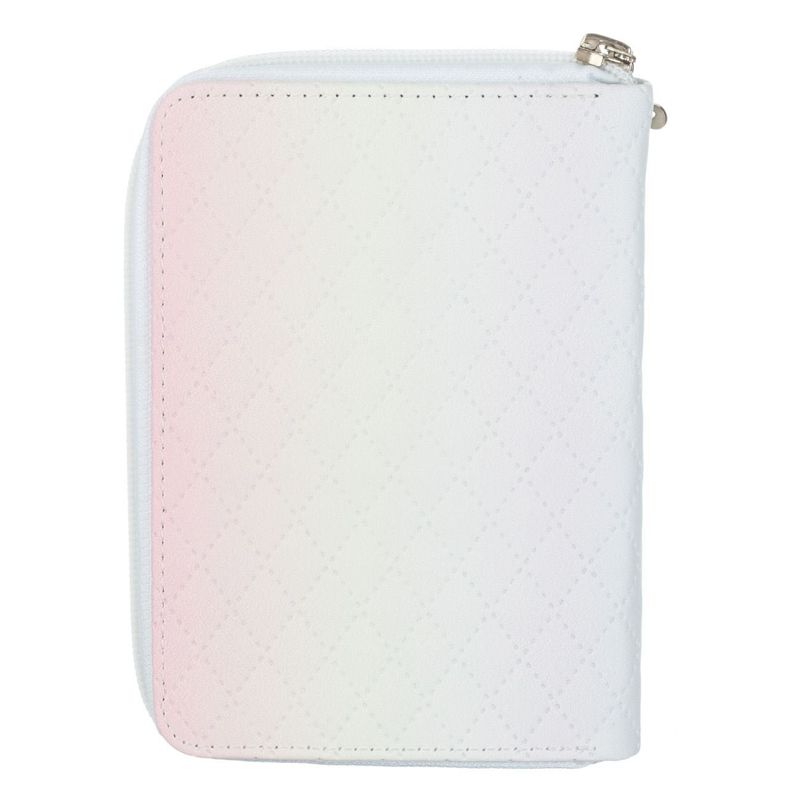 Carti si Birotica - Papetarie - Agende si calendare - Agende si carnete - Carnet notite a6, model matlasat, moale, multicolor, 80 file, fermoar - Infinity.ro