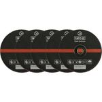 Casa si Gradina - Constructii - Scule electrice si accesorii - Accesorii polizare si slefuire - Set disc debitat metal 75 mm 5 buc Yato YT-0994 - Infinity.ro